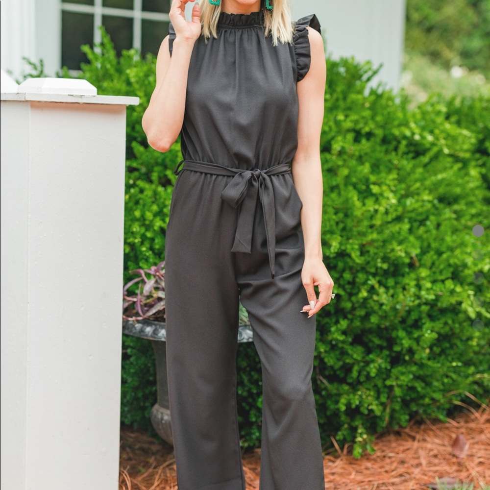 Black jumpsuit